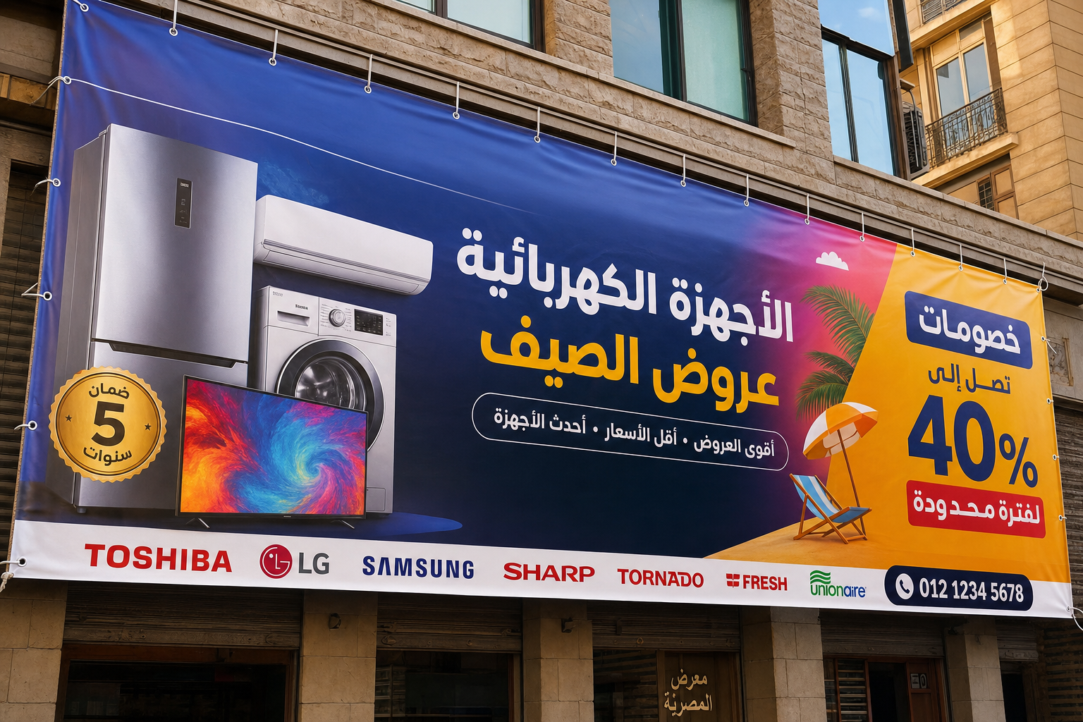 بانر إعلاني خارجي